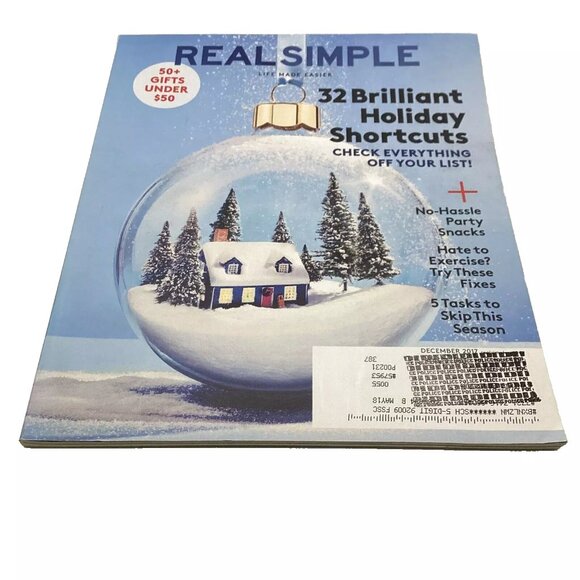 Real Simple Magazine (Life Made Easier) Complete Year 2017 - 12 Issues - Picture 16 of 16